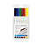 Kit Marcador Graf Calligraphy 6 Cores Cis - Imagem 1