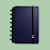 Caderno Inteligente A5 Dark Blue - Imagem 1
