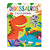 Livro de Atividades Com Adesivos Dinossauros Todo Livro - Imagem 1