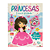 Livro de Atividades Com Adesivos Princesas Todo Livro - Imagem 1