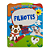 Livro de Colorir Com Adesivos Filhotes Todo Livro - Imagem 1