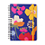 Caderno Colegial Pautado 10 Matérias 160f Aromas Azul Polen Cicero - Imagem 1