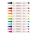 Kit Marcador Criativo Flow Estojo 12 Cores Cis - Imagem 2
