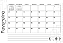Calendário e Planner de Parede 2026 A4 Dessin - Imagem 1