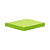 Bloco Adesivo Verde Neon 76x76mm Maxprint - Imagem 2