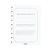 Refil Planner Organizer Medio Caderno Inteligente - Imagem 1