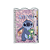 Caderno Argolado Fichario Colegial Stitch Dac - Imagem 1