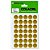 Etiqueta Redonda Ouro 19mm Colacril - Imagem 1