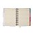 Agenda Planner Wire-o 2026 Melissa Semanal Notas c/ Divisórias A5 Block Bloomy Cicero - Imagem 3