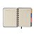 Agenda Planner Wire-o 2026 Doce Florada Semanal Notas c/ Divisórias A5 Off White Cicer - Imagem 7