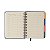 Agenda Planner Wire-o 2026 Classica Semanal Notas c/ Divisórias A5 Caramelo Cicero - Imagem 9