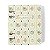 Agenda Planner Argolado 2026 Jardim Semanal A6 Off White Cicero - Imagem 1