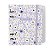 Agenda Planner Argolado 2026 Melissa Semanal A6 Mini Bloomy Cicero - Imagem 1