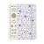 Caderno Universitario 10 Matérias 160fls Melissa Mini Bloomy Cicero - Imagem 1
