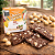 Lascas de Chocolate ao Leite 45% Cacau com Macadâmia - 100g - Imagem 1