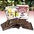 Lascas de Chocolate ao leite 48% Cacau ZERO AÇÚCAR, com adição de Café Arábica - 200g - Imagem 1