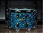 Caixa De Bateria Pearl Masterwoks 14x 9 Turquoise Pearl - Imagem 2