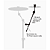 Extensor Para Prato Modelo Girafa Com Clamp Gibraltar - Imagem 2