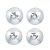 Arruelas Metal Pratos Bateria (4 Unidades) Gibraltar SC-MCW - Imagem 1