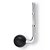 Haste Em L 9,5mm Com Esfera Para Tom Holder Gibraltar SC-LBS - Imagem 1