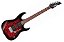 Guitarra 6C RG GIO Trans Red Burst Ibanez GRX70QA-TRB - Imagem 2