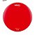 Pele de Bateria Williams Density Porosa 14" Vermelha - Imagem 1