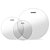 Kit De Peles Fusion G2 Transparente Evans ETP-G2CLR-F - Imagem 1