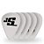 Palheta 1.0 Pesada Branca D Addario Joe Satriani 1CWH6-10JS - Imagem 1