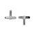 Parafuso Para Clamp Pedal Bumbo (2 Peças) Gibraltar SC-0055 - Imagem 1