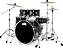Bateria PDP Mainstage Black  Sparkle Com Pratos Paiste - Imagem 1