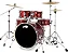 Bateria PDP Mainstage Twisted Cherry Com Pratos Paiste - Imagem 1