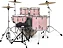 Bateria PDP Mainstage Pink Rose Com Pratos Paiste - Imagem 2