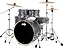 Bateria PDP Mainstage Twisted Graphite Com Pratos Paiste - Imagem 1
