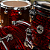 Bateria DW Collector´s Series - Cor Red Silk Onyx Com Ferragens Black Nickel - Imagem 2
