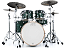Bateria Dw Design 5 peças cor Strata Green - Shell Pack - Com Caixa - Imagem 1