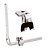 Clamp PARA Cowbell Dw Com Fixação No Bumbo Dwsm2141 - Imagem 2