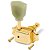 Tarraxa Guitarra Dourada 3x3 Tulipa Spirit J44-GD-R3L3 - Imagem 1