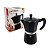 Cafeteira Italiana Preta 6 Xicaras Café Expresso 300ml - Imagem 3