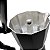 Cafeteira Italiana Preta 6 Xicaras Café Expresso 300ml - Imagem 4