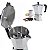 Cafeteira Italiana 3 Xicaras Aluminio 150ml - Imagem 2