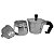 Cafeteira Italiana 3 Xicaras Aluminio 150ml - Imagem 4