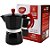 Cafeteira Italiana 3 Xicaras Preta Alumínio 150ml - Imagem 2