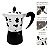 Cafeteira Italiana 9 Xicaras Desenhada 450ml - Imagem 2