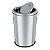 Lixeira com Tampa Basculante Euro Home 12 Litros Aço Inox - Imagem 3
