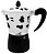 Cafeteira Italiana 6 Xicaras Vaquinha 300ml Aluminio Moka Casita - Imagem 2