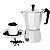 Cafeteira Italiana 6 Xicaras Moka 300ml Alumínio Casita - Imagem 4