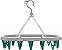 Mini Varal Oval 24 Prendedores Flash Limp - Imagem 2