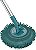 Refil Mop Giratório Fit Flash Limp Tira Pó Original RMOP7207 - Imagem 5