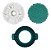 Kit Refil Refis Mop Giratorio Fit Flash Limp Originais - Imagem 1