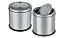 Lixeira Aço Inox Com Tampa Basculante 3 Litros Euro - Imagem 2